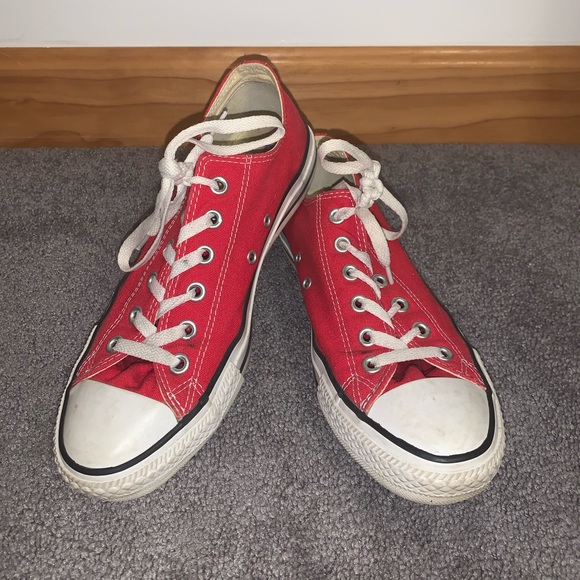 red converse size 9